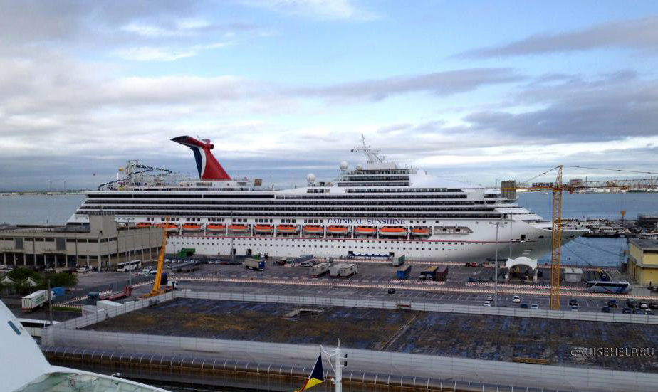 Carnival Sunshine первый круиз